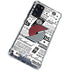 NBA Portland Trail Blazers Historic Blast Galaxy S20 FE Clear Case